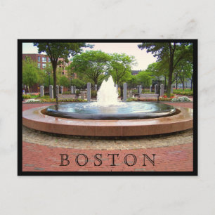 Fountain in the North End Postcard
