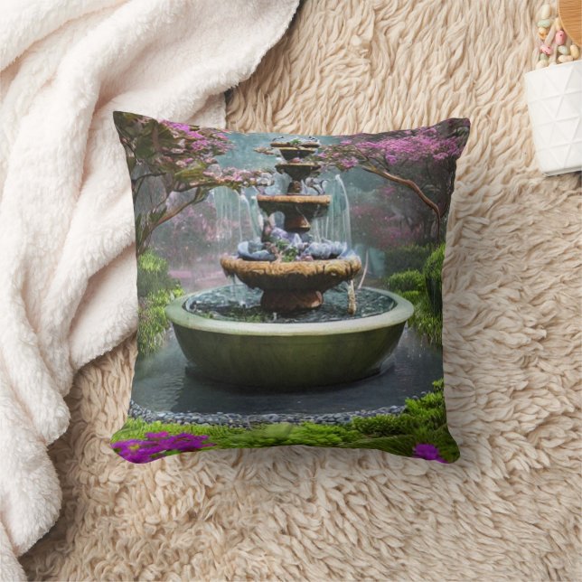 Fountain Of Life- Cushion (Blanket)