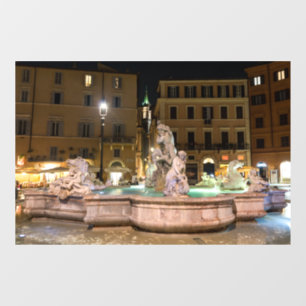 Fountain of Neptune in the Piazza Navona - Rome