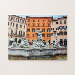 Fountain of Neptune Jigsaw Puzzle