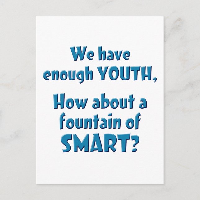 Fountain of SMART Postcard (Front)