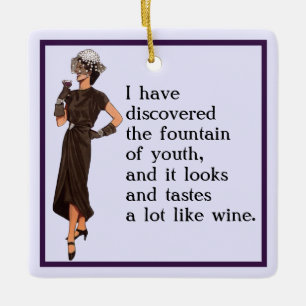 Fountain of Youth Ceramic Tree Decoration