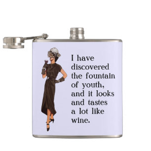 Fountain of Youth Hip Flask