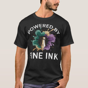 Fountain Pen Collector Calligraphy Writing Love T-Shirt