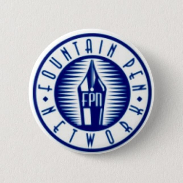 Fountain Pen Network 6 Cm Round Badge (Front)