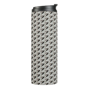 Fountain Pen Patterned Thermal Tumbler