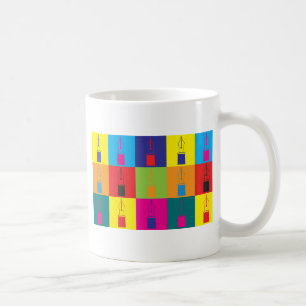Fountain Pens Pop Art Coffee Mug
