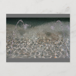 Fountain Spray Postcard