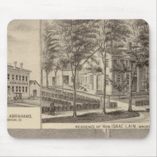 Fountain Spring House & Lain residence Mouse Pad