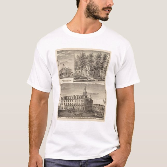 Fountain Spring House & Lain residence T-Shirt (Front)