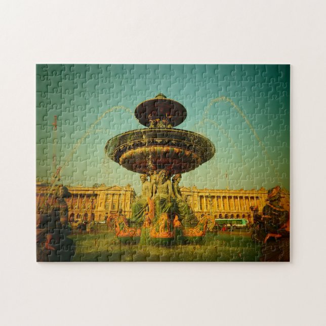 Fountains of Paris. Jigsaw Puzzle (Horizontal)