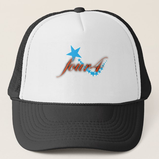 FOUR4 STARGIRL TRUCKER TRUCKER HAT (Front)