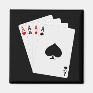 Four Aces Magnet