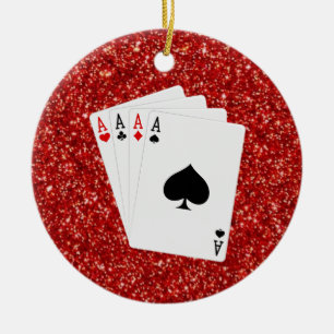 Four Aces Ornament