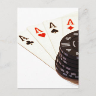 Four Aces Postcard