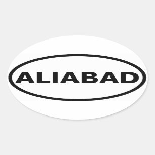 FOUR Aliabad Oval Sticker