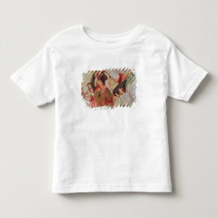 Four angels playing instruments toddler T-Shirt