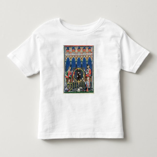 Four Arabic Backgammon Players Toddler T-Shirt (Front)