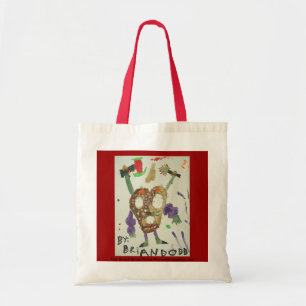 Four Armed Savage Pretzel Man Tote Bag