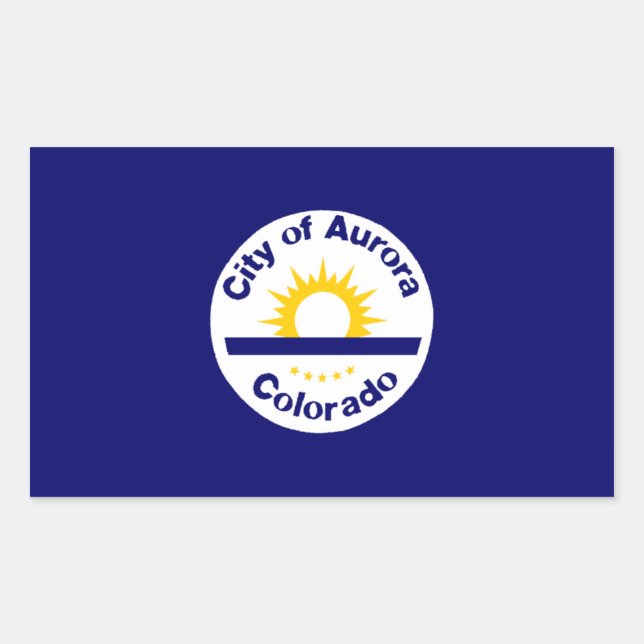 FOUR Aurora, Colorado Rectangular Sticker (Front)