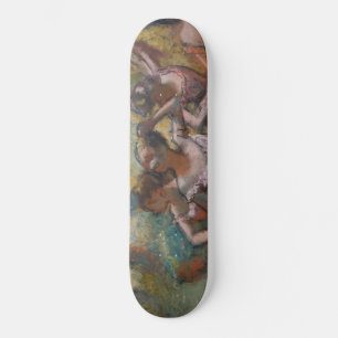 Four Ballerinas on Stage (Ballet) (by Edgar Degas) Skateboard
