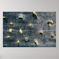 Four brown wooden wall decors