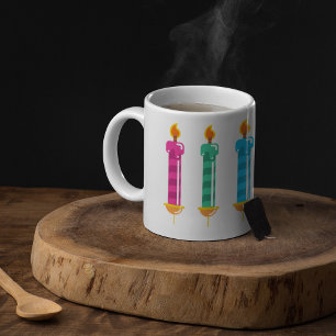 Four Candles Coffee Mug