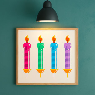 Four Candles Poster