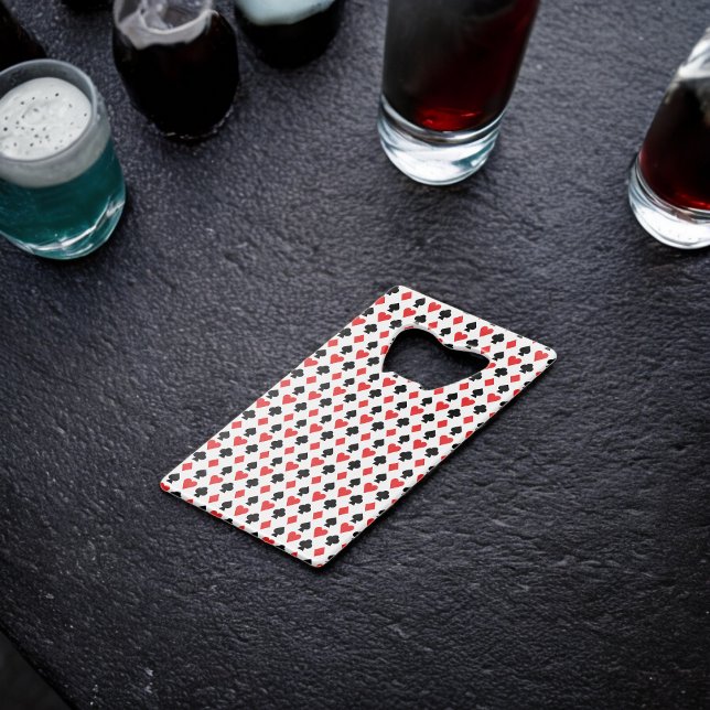 Four Card Shapes Pattern (Bottle Openers)