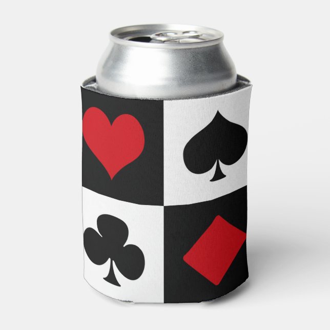 Four card suits can cooler (Can Front)