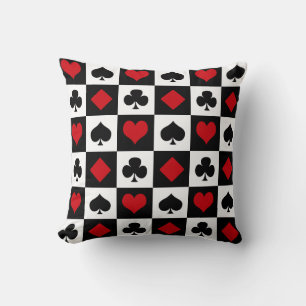 Four card suits cushion