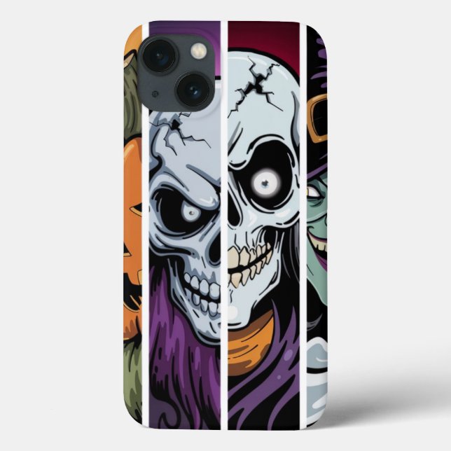 four classic Halloween-themed characters. Case-Mate iPhone Case (Back)