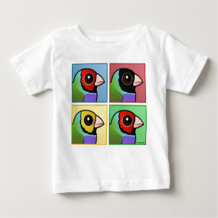 Four Colour Gouldian Finch Baby T-Shirt