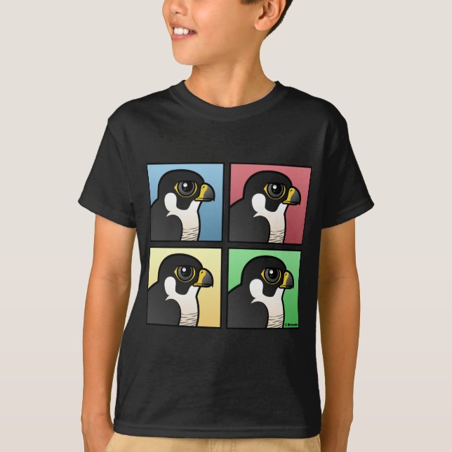 Four Colour Peregrine T-Shirt (Front)