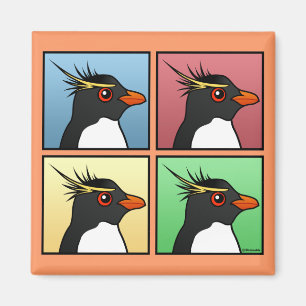 Four Colour Rockhopper Magnet