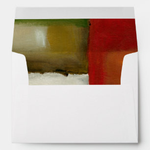 Four Colourful Rectangles by Chariklia Zarris Envelopes