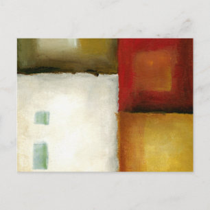 Four Colourful Rectangles by Chariklia Zarris Postcard