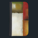 Four Colourful Rectangles by Chariklia Zarris Samsung S4 Wallet Case<br><div class="desc">Four colourful rectangles make up this work by Chariklia Zarris. The brightness of each gives the piece a happy feel. Bring a bit of happiness to your wall by putting this print on your wall today!</div>