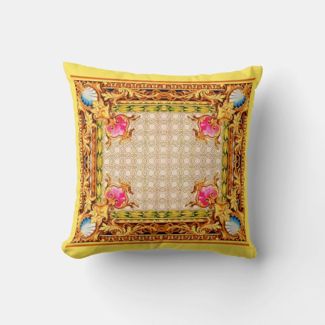 four corners Baroque Cushion (Front)