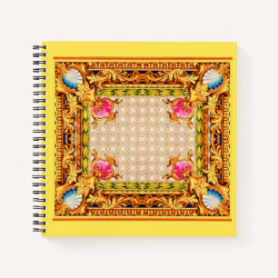 four corners Baroque Notebook