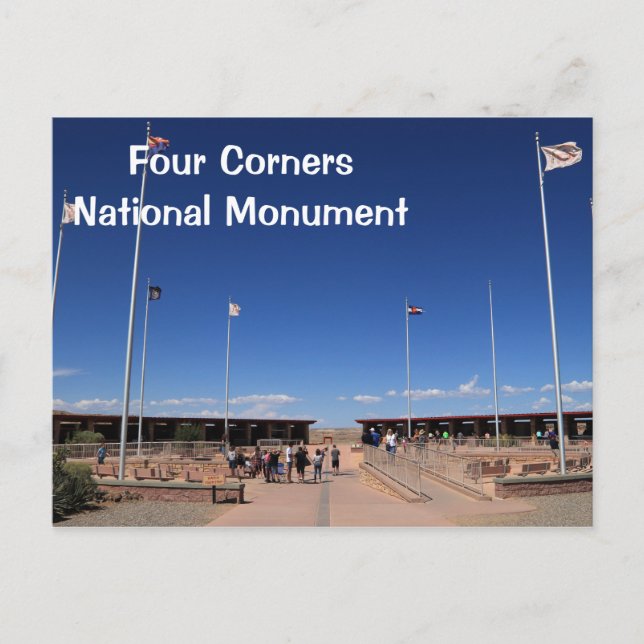 Four Corners National Monument Postcard (Front)