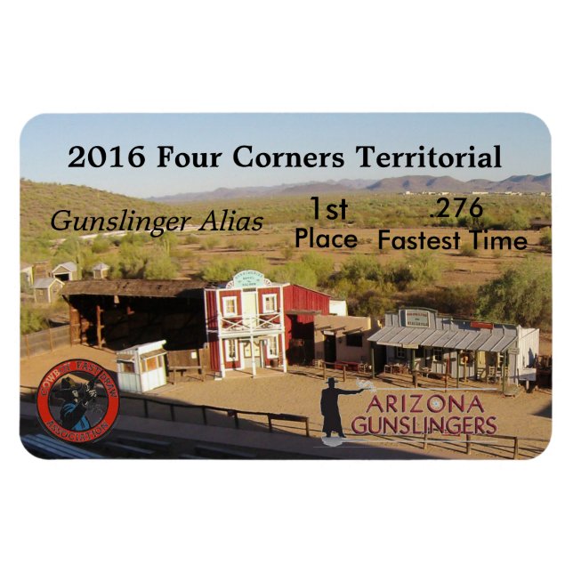 Four Corners Souvenir Magnet (Horizontal)