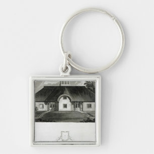 Four Cottages, 1818 Key Ring