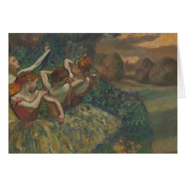 Four Dancers by Edgar Degas, Ballet Fine Art (Front Horizontal)