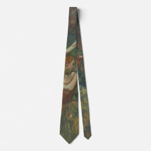Four Dancers by Edgar Degas, Ballet Fine Art Tie