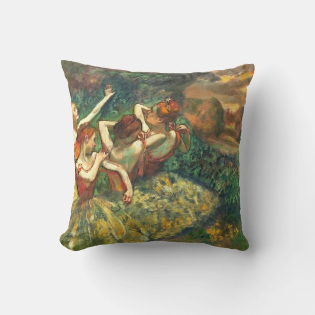 Four Dancers  Edgar Degas   Cushion (Front)