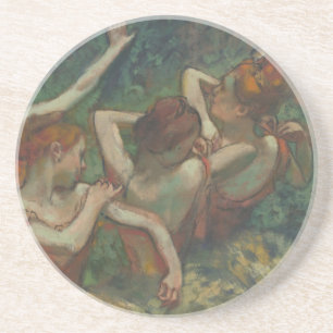 Four Dancers, Impressionist Painting, Edgar Degas Coaster