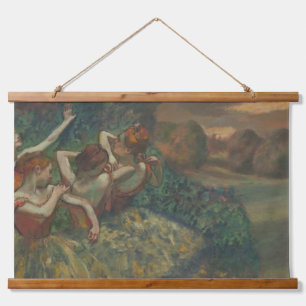 Four Dancers, Impressionist Painting, Edgar Degas Hanging Tapestry
