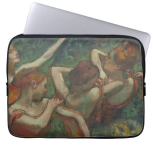 Four Dancers, Impressionist Painting, Edgar Degas Laptop Sleeve