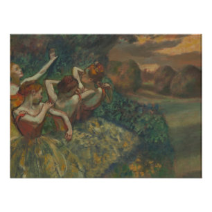 Four Dancers, Impressionist Painting, Edgar Degas Poster